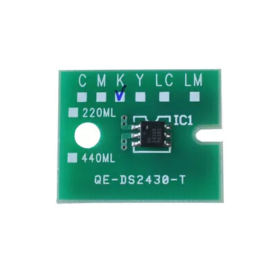 $78.38 • Buy Permanent ECO Solvent MAX Chips For Roland XC540 / VP300 / VP540 - 6Pcs CMYKLCLM
