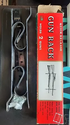 Vintage K Mart Gun Rack Holds 2 Guns Boxed Old Stock • $12