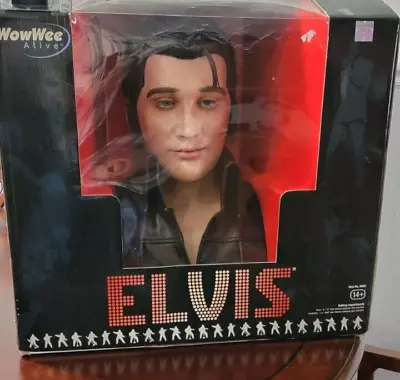 WowWee Alive Elvis Presley Sing Along Karaoke Machine • $249.95