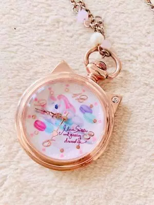 Aristocats Marie Disney Store Fashionable Cat Marie Pocket Watch Necklace Marie- • $68.63