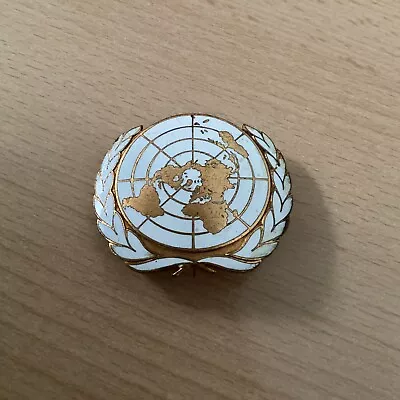 Cap Beret Enamelled Badge: United Nations • £5.50