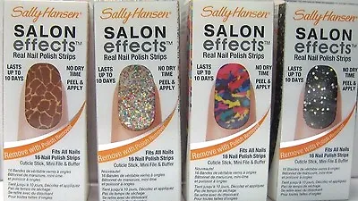 Sally Hansen Salon Effects Nail Polish Strips *Twin Pack* Choose Your Design* • $16.86