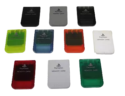 $14.90 • Buy Genuine Sony PS1 Memory Card PlayStation 1 1mb SCPH 1020 Dropdown Selection