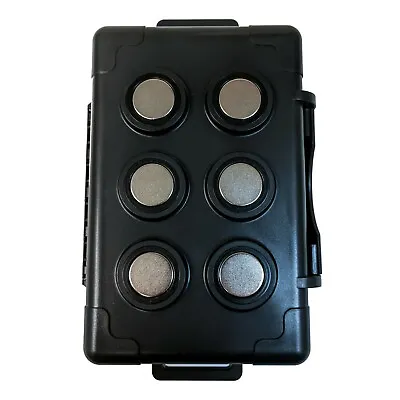 Spy Spot Stash Box Durable Magnetic Case Mount Hidden Key Anywhere GPS Magnet • $38