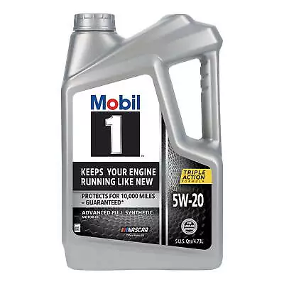 Mobil 1 Advanced Full Synthetic Motor Oil 5W-20 5 Quart Mobil 1 5W-20 Motor Oil • $23.72