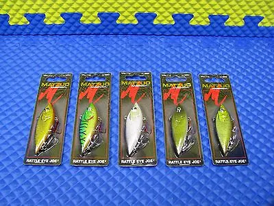 Matzuo America Rattle Eye Joe Lures 1/4 Oz. EACH SOLD SEPARATELY!! • $3.29