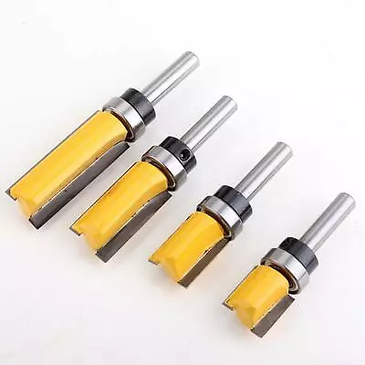 £12.99 • Buy Flush Trim Pattern Template Router Bit Set 4PC