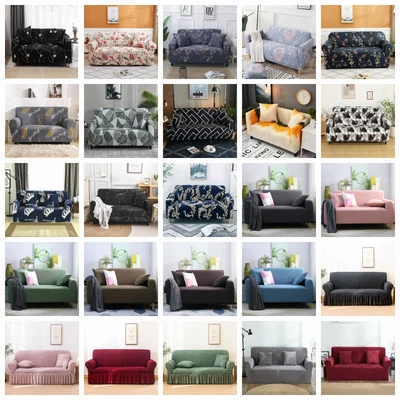 $9.99 • Buy Sofa Covers Super Stretch Lounge Slipcover Protector Couch Cover 1 2 3 4 Seater