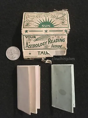 Vintage 1950 Vending Machine TAURUS Zodiac Horoscope Astrology Reading • $7