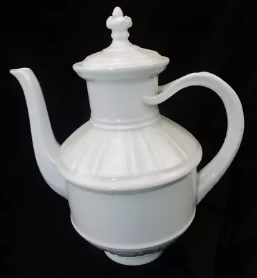 £12.99 • Buy 1960s Bing & Grondahl Offenbach White Porcelain Tea / Coffee Pot