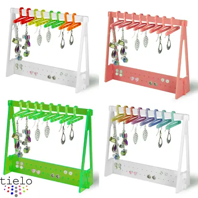 Hanger Wardrobe Earring Holder Unique Cute Multiple Colours • £10