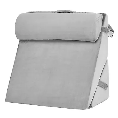Giantex Bed Wedge Pillow Adjustable Neck Back Support Memory Foam Headrest • $52.49