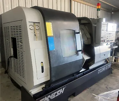 2011 GANESH CYCLONE 52TTMY 8-AXIS Dual C-Axis 16 Live Tools Y-Axis CNC Lathe • $99490