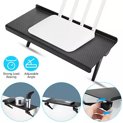 TV Set-Top Box Screen Top Shelf Desktop Adjustable Storage Rack Holder Bracket • $9.48