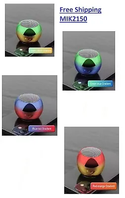 Mini Portable Bluetooth Speaker Rechargeable Wireless Stereo Bass • $8.98