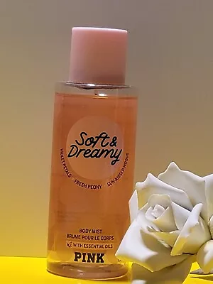 PINK By Victoria's Secret SOFT &DREAMY Violent Petals Fresh Peony Sun Mist 8.4oz • $14.99