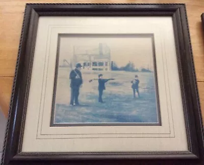 2 Vintage Golf  Art Framed Matted 1 Signed Both Pictures View Last Pictures • $29.99