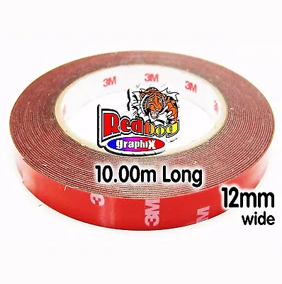 3M Genuine Double Sided Tape ( Automotive Grade ) - 12mm X 10m Long • $31