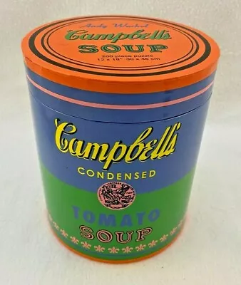 Mudpuppy Andy Warhol Puzzle Campbell's Soup 200 Pieces Pop Art • $15