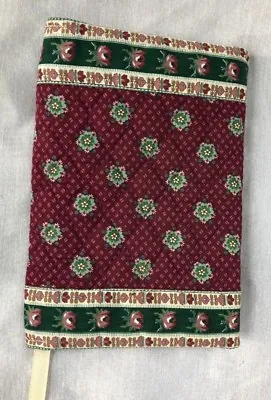 Vera Bradley Indiana Paperback Book Cover Plum Retired Rare Excellent  • $29.99