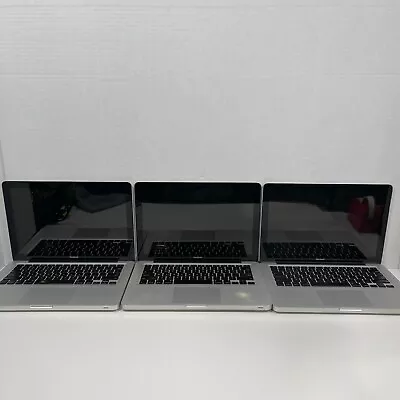 Lot Of 3 Apple Macbook Pro 13  C2D Late 2008 AS IS BOOTS INCOMPLETE • $79