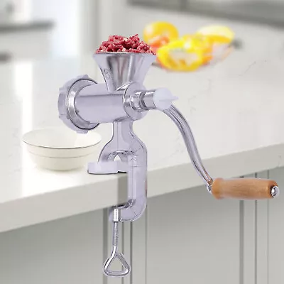 Meat Grinder Sausage Stuffer Hand Cranked Filler Meat Grinding  • $22