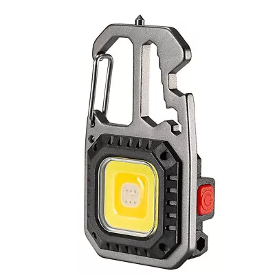 Portable Mini LED Keychain Flashlight Multifunction Work Light Outdoor Lantern • $5.68