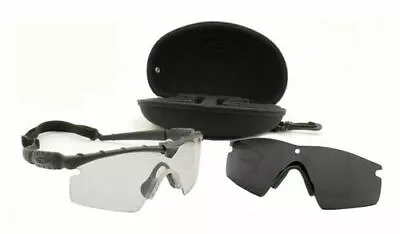 Oakley Si Ballistic M Frame 2.0 Strike Ip Array Matte Black / Clear Grey 11-138 • $99.99