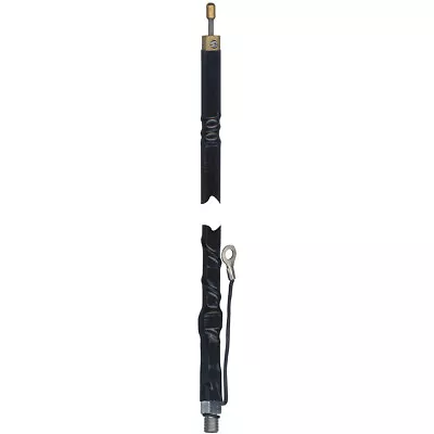 Wilson Antennas 4FT Silver Load Fiberglass Whip 305-486 - Top Loaded CB Antenna  • $30.96