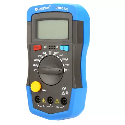 DM6013L Handheld Digital Capacitance Meter Capacitor W/ LCD Backlight  V4W5 • £16.10