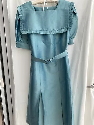 Vintage Acqua Dress Thai Silk Size 12 • $25