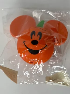 Disney - Mickey Mouse - Pumpkin - Halloween - Antenna Topper -Original Packaging • $12.50