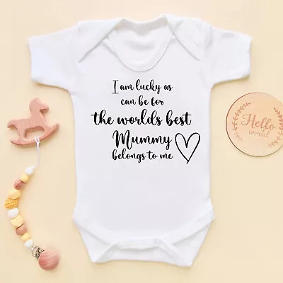 £6.99 • Buy Personalised Baby Grow Vest - Mothers Day