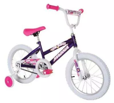 Dynacraft Magna Starburst Girl's Bike 16Inch Purple Or White Or Pink • $120.90