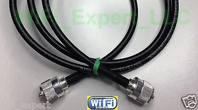 TIMES MICROWAVE ® 1-30 Feet LMR240UF Antenna Jumper Coax Cable PL259 Connector • $49.02