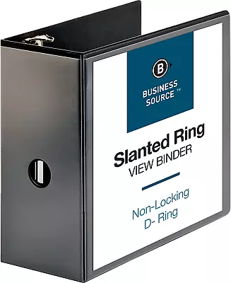 Basic D-Ring View Binders 5  Black • $34.99