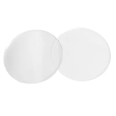 Acrylic Ganache Plates Pair - 3mm Round Ganache Cake Decorating (DS18+) • £10.92