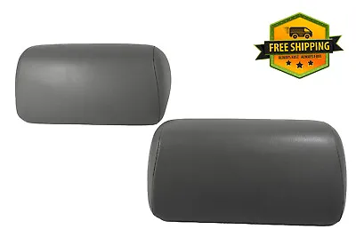 2003-2009 Volkswagen Beetle Convertible Gray Leather Rear Headrest Set OEM • $89.99