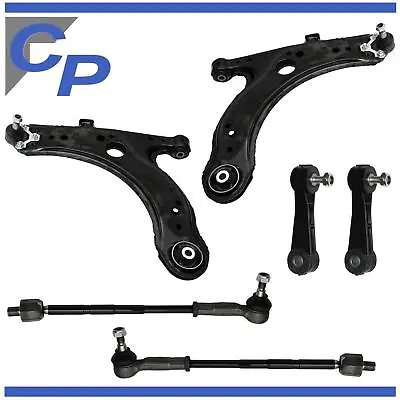 6 Pieces Control Arm And Tie Rod Front Audi A3 VW Golf IV And Drop Link • £99.08