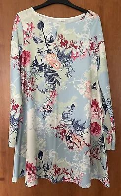 Cotton Club Floral Dress - Size 12 • £10