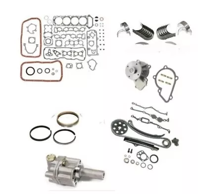 Fit 89-90  Nissan 240SX  2.4L KA24E ENGINE MASTER REBUILD KIT SOHC • $249.95