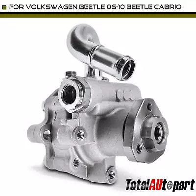 Power Steering Pump For Volkswagen Beetle 2006-2010 Beetle Cabrio 2010 2.0L 2.5L • $70.99