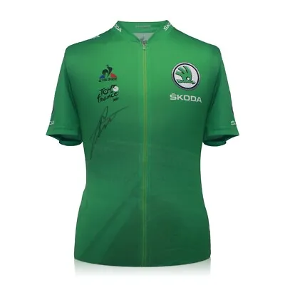 £206.99 • Buy Mark Cavendish Signed Tour De France Green Jersey | Cycling Memorabilia