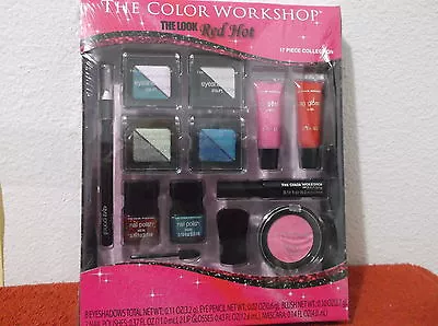 The Color Workshop...the Look..red Hot Make Up Kit...17 Piece Collection • $14.89