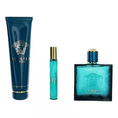 Eros By Versace 3 Piece Gift Set For Men • $73.64