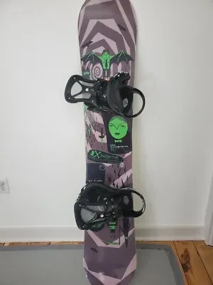 Monster Energy Danny Kass Vertighoul GNU Snowboard W/ Burton Bindings • $300