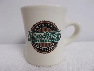 Vintage Krispy Kreme Coffee Company Arabica Heavy Porcelain Cup Mug • $10.99