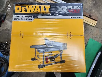 DeWalt DCS7485N-XJ 54V XR FlexVolt Cordless Brushless 210mm (8-1/4 ) Table Saw • $830