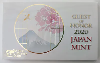 Japan 2020 World Money Fair Guset Of Honor 6 Coin Mint Set. Silver Medal. • $129.90