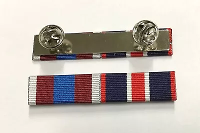 Kings Coronation + Queens Platinum Medal Ribbon Bar (Official Ribbons) • £7.99